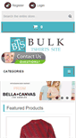 Mobile Screenshot of bulktshirtssite.com